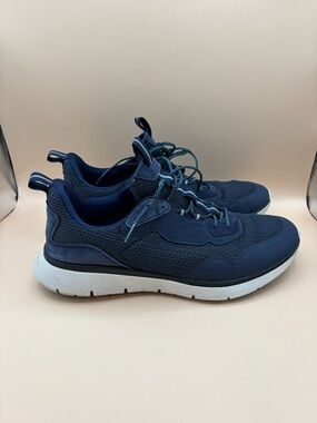 Cole Haan Dark Blue Mesh Lace-Up Sneakers Men’s Size 10.5 M